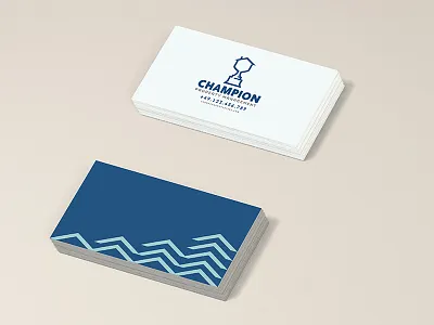 Champion Business Card brand agency branding branding designer logodesigns pattern re branding re design real estate agency real estate branding real estate logo realestate
