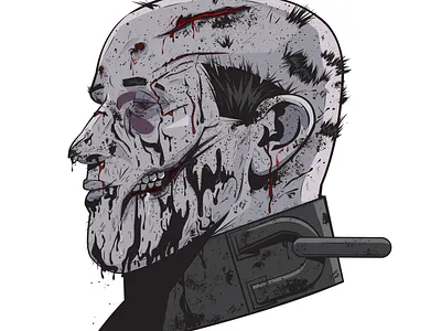 SHEOL BOOK 1 - My own self portrait, without my mask books character design coloring comic book comic books god graphic novel illustration inks painting vector