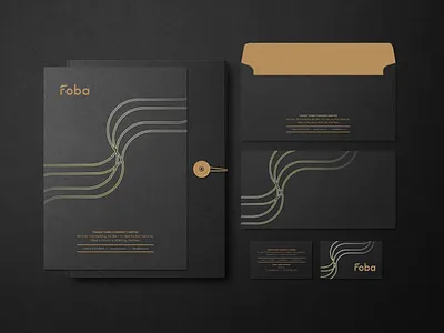 Foba Logo branding icon identity letter logo logotype mark ratio symbol