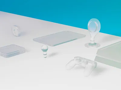 IOT Devices 01 3d c4d connected home iot print