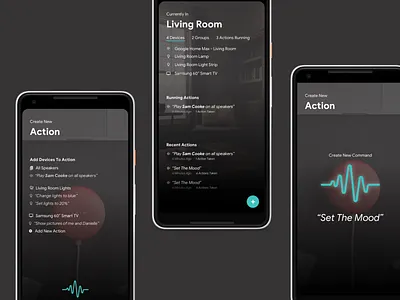 Smart Home App connected devices cortana google assistant google home internet of things lights siri smart home speakers tv