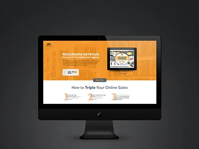 Amazon Sellers Club promo of Book design landing page photoshop typography ui uidesign