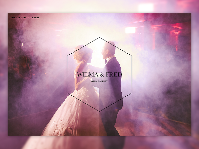 Gallery Landing Page: Symmetry landing page