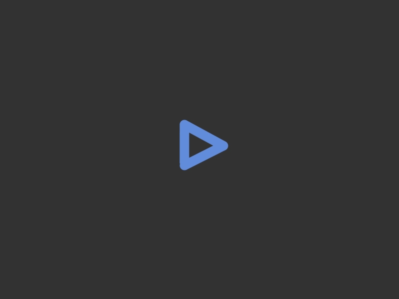 Play-Pause animation design flat gif icon illustration pause play ui ux vector