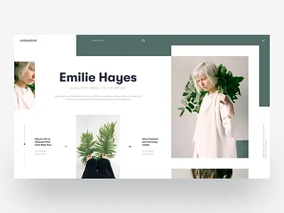 Lookbook :: Models article design beautiful clean clean style clean website creative fashion fashion magazine highlight lookbook minimal minimal website models news simple clean interface simple website ui design vietnam vietnamese web design