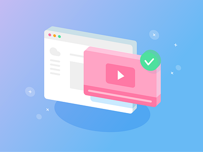 📹✅ 3d flat illustration isometric isometric illustration video