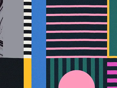 Compositional Thing abstract art blanket blocks city colors derive pattern rug situationist texture urban