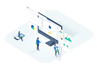 Post-Click Optimization collaboration construction design landing page landing page builder management post click optimiazation stats team teamwork web builder web design website work in progress
