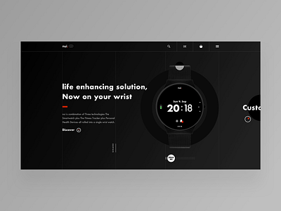 smart watch landing page applewatch design landing smartwatch ui ux watch web webdesign