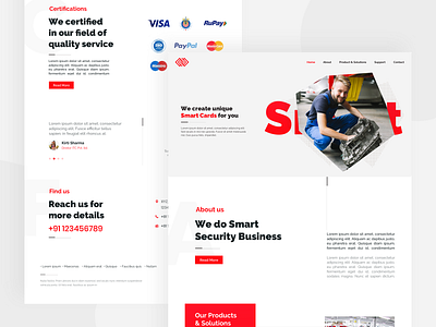 Card Service Homepage branding business business website card color creative credit card design homepage homepage design illustration landing page landing pages typography ui ui deisgn web webpage website website concept