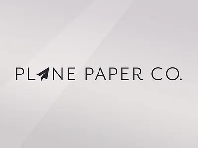 Plane Paper Co. Brand brand business card corporate identity design identity letterhead logo logotype mark