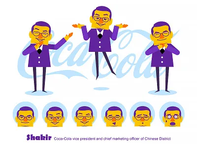 Character character emoji illustration