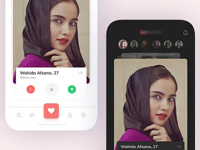 Dating App android app app design clean dating dating app design ios love minimal ui designer ux designer