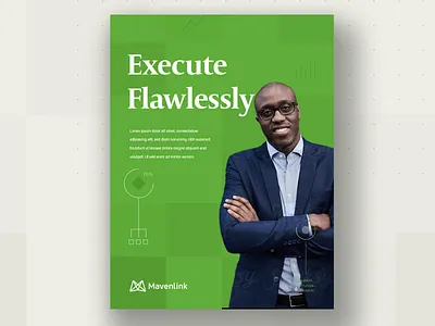 Poster Concept A cropped datavis geometric line serif