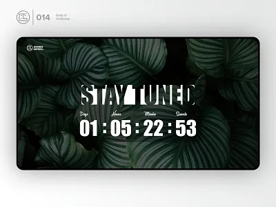 Countdown-timer | Daily UI challenge - Day 014/100 animation clean design countdown timer daily ui daily ui 014 dark ui ecommerce george samuel hero section interaction interaction design landing page tree trendy ui design ui ux design user experience user interface ux web design