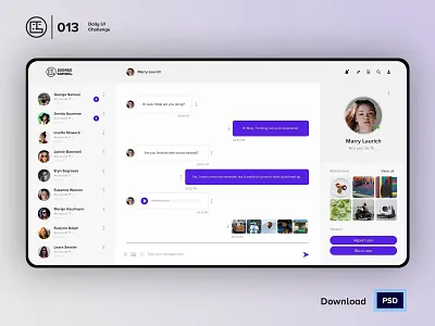 Direct messaging| Daily UI challenge - Day 013/100 animation chat clean design daily ui daily ui 013 dark ui dashbaord ecommerce george samuel hero section interaction interaction design landing page trendy ui design ui ux design user experience user interface ux web design