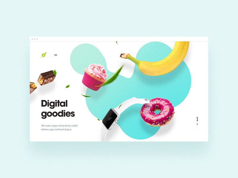 Bang! 💥 We are live! agency animation art4web bubbles gooey header hero morphing web webdesign website