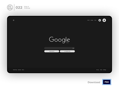 Google Dark Search | Daily UI challenge - Day 022/100 animation daily ui daily ui 022 dark ui ecommerce free psd free ui kit freebies google dark search hero section input interaction interaction design landing page search trendy ui ux design user experience user interface ux