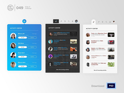 Notifications | Daily UI challenge - 049/100 animation daily ui daily ui 049 dark ui ecommerce free psd free ui kit freebies george samuel hero section interaction interaction design landing page listing notifications trendy ui lit user experience user interface ux