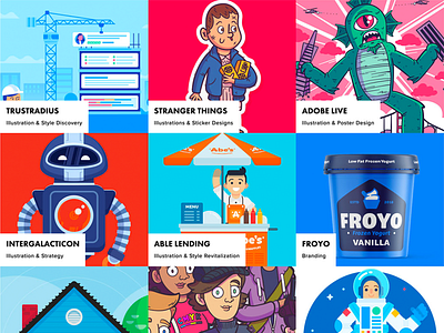 Website | Personal Website Relaunch branding color design doodle freelance fun illustration illustrator logo squarespace style ui ux vector
