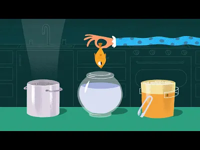 State of the Planet animation brikk color editorial global warming illustration stylized