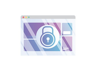 Locked Site content glass locked secure website