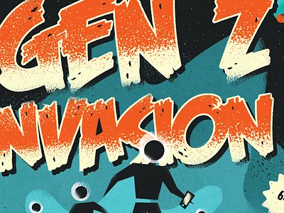 Look out Millennials aima gen z illustration invasion nebo