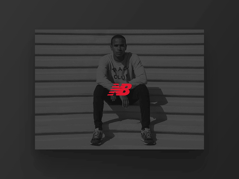 Layout 2.8 | Landing page loading after effects animation balance black white black and red ecommerce loading logo minimal new new balance photoshop principle red shoes trainers ui unsplash ux website