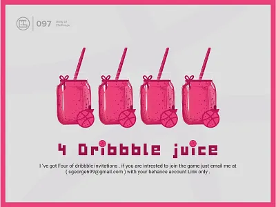 Giveaway Dribbble invites | Daily UI challenge - 097/100 animation daily ui daily ui 097 dark ui ecommerce free psd free ui kit freebies george samuel giveaway hello dribbble hero section interaction interaction design invitations invite landing page user experience user interface ux
