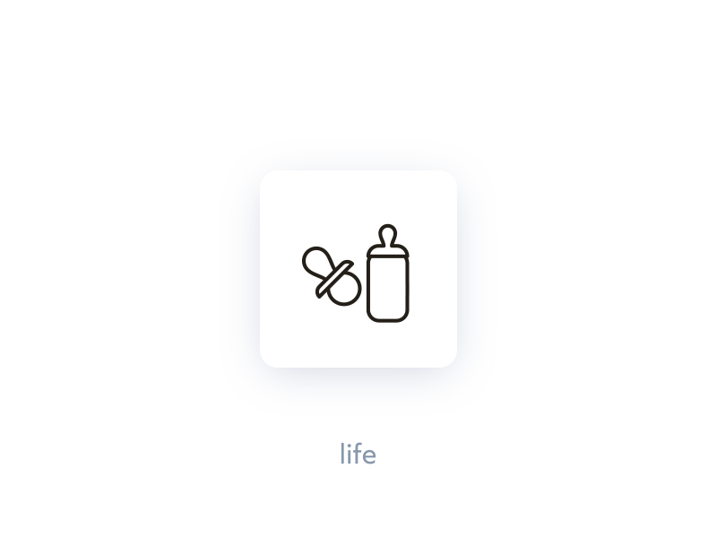 Life - iconAnimation (freebie) animation animationsmashdown challenger design freebie icon animation icons illustration loading micro interaction morphing motion vietnam