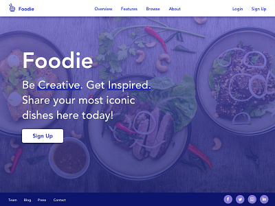 Header Navigation concept daily ui dailyui design design concept food foodie foodies header header illustration logo navigation nyc signup sketchapp ui uidesign uxui vector webdesign