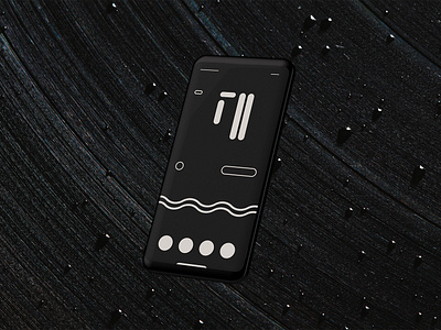 Abstract Ui #4 abstract experiment geometry minimalism mobile os resemblance shapes ui