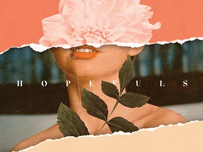 THNX album cover beat collage music paper thnx