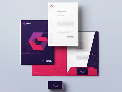 Gemly - platform for gamers branding branding design game branding isometric isometric branding mateusz pałka poland silesia symbol studio