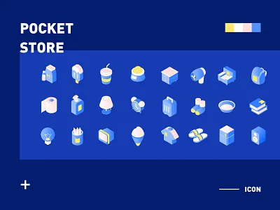 supermarket icon icon ui 插图