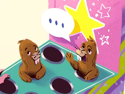 whack a mole animals character design comment facebook fake fake news like mole news whack whack a mole