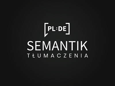 Semantik - Sworn Translator black brand brand agency logo mark translate white