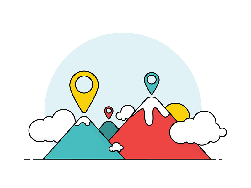 "Customer Journey" adobe adobe illustrator brand identity customer journey customerjourney design illustration landscape ui visual