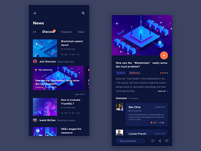 Digital currency assets app app design card design financial graph illustration interface lists mobile typography ux