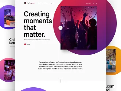 Display Group - Unused Concept design ui webdesign website