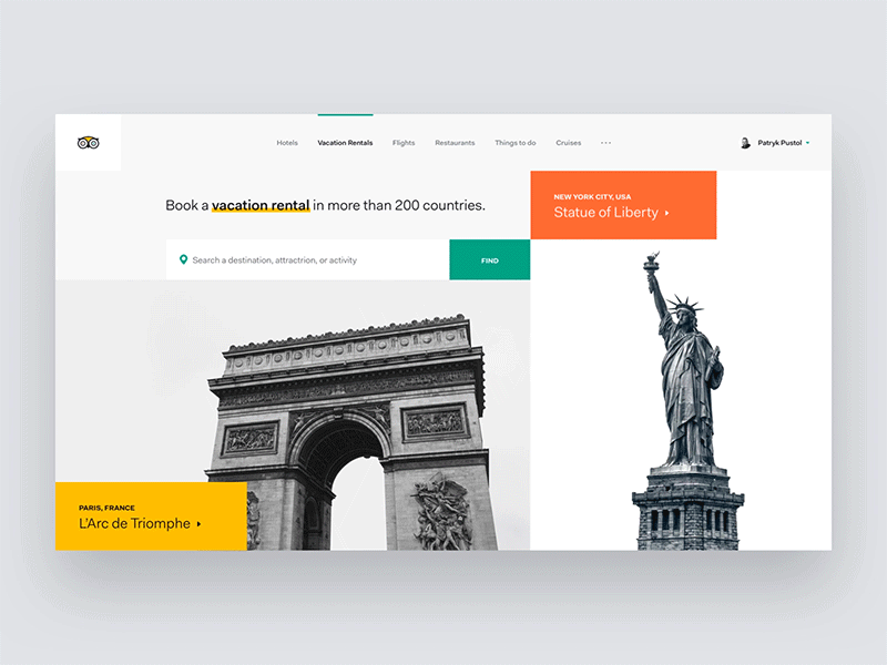 🗽Trip Advisor Concept