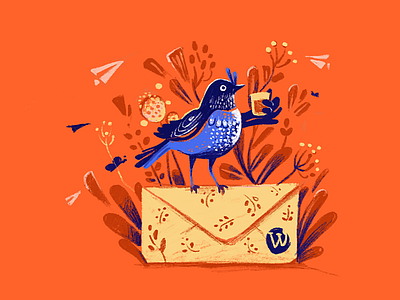 Raising a toast bespoke direction drawing emailer exploration illustration ipadpro procreate product illustration visual direction wordpress