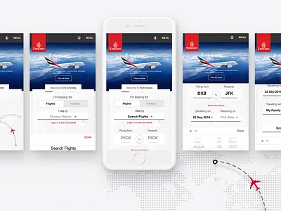 EK_Search Widget Concept(Mobile) minimal search travel ui uiux ux