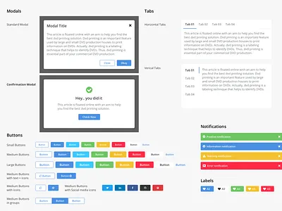 Design system #01 (Part 03/05) design system styleguide ui visual design