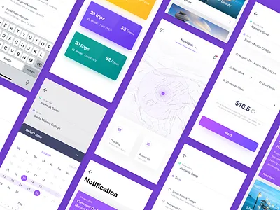 Car Transfer car card child ios iphone app ui