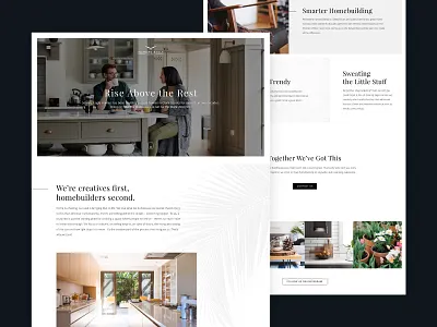 Soaring Eagle Homes agency blue blazes clean design modern portland typogaphy ui ux web web design website