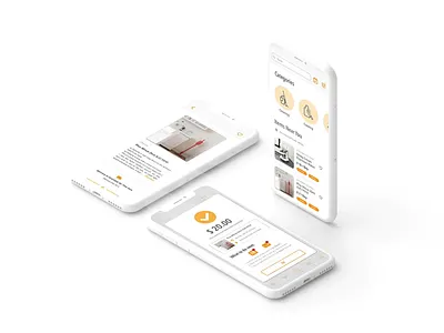 P2P Home Items Sharing App ios mobile app p2p sketch ui ux
