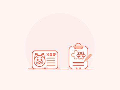 Vet Icons - Colors cat cat id colors icons icons set illustration paws vet prescription vet sign veterinarian