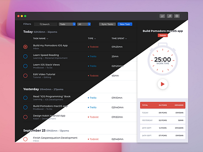 Prodboost macOS app mac app ui ux