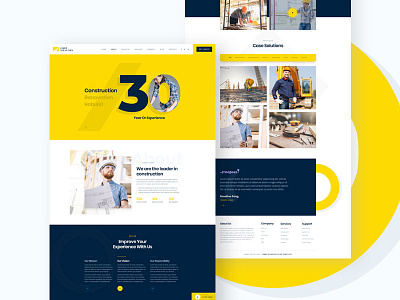 Limbo Innovation v2 Construction Website. business construct construction construction app construction company consultancy ui uidesign uiux ux wp construction